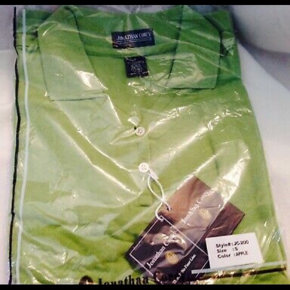 Women's 2 Button Short Sleeve Polo Shirt Apple - Picture 2 of 4